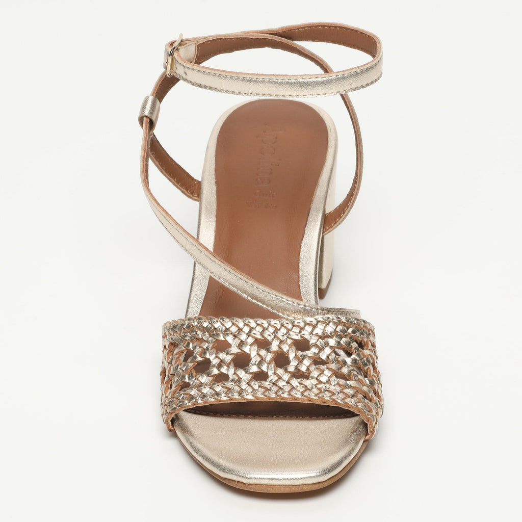 Apolina - Heeled Sandals Mykonos - Gold