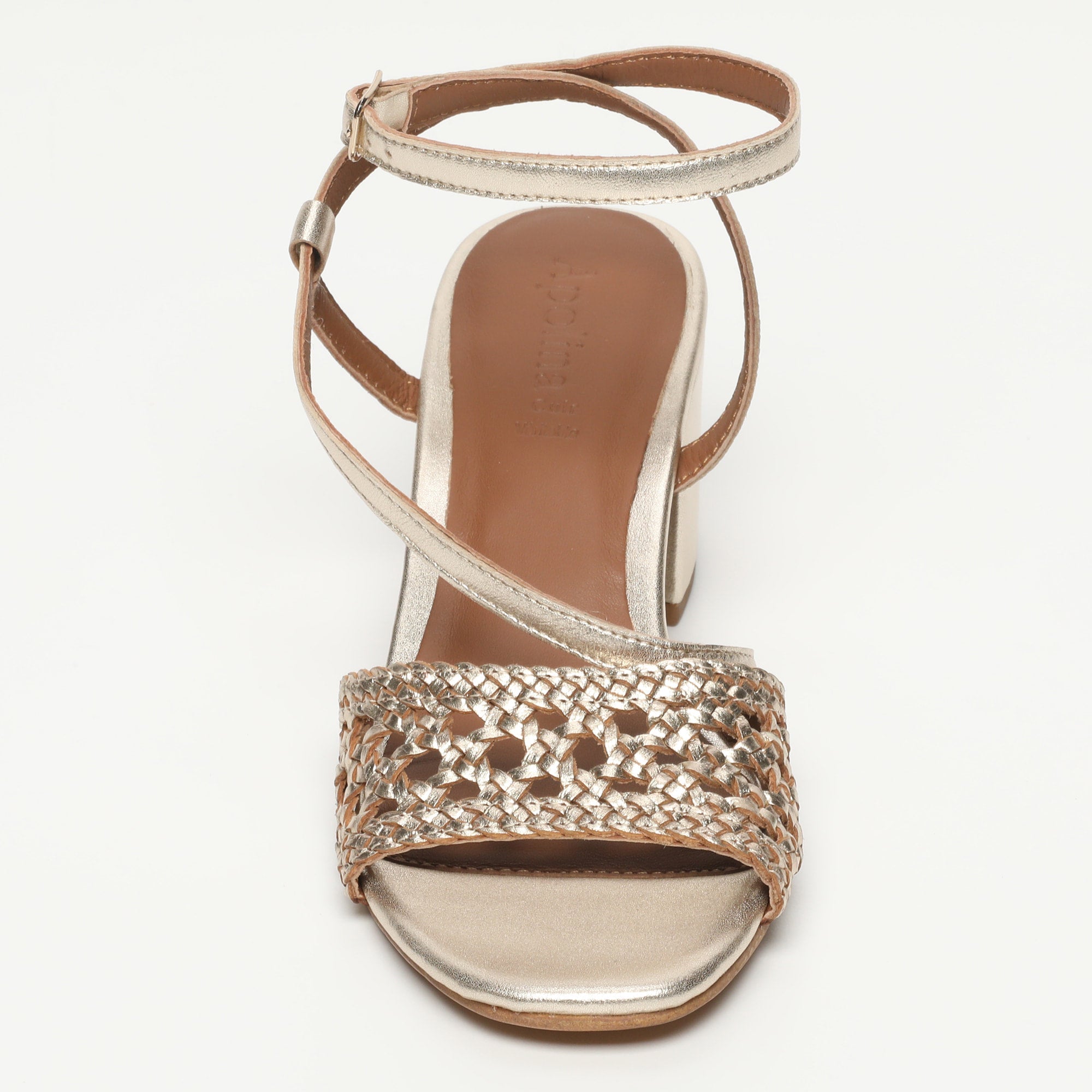 Apolina - Heeled Sandals Mykonos - Gold