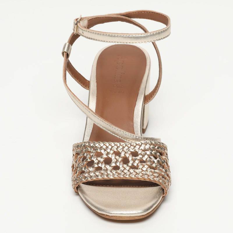 Apolina - Sandales A Talon Mykonos - Doré