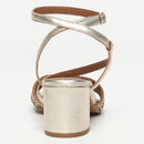 Apolina - Sandales A Talon Mykonos - Doré