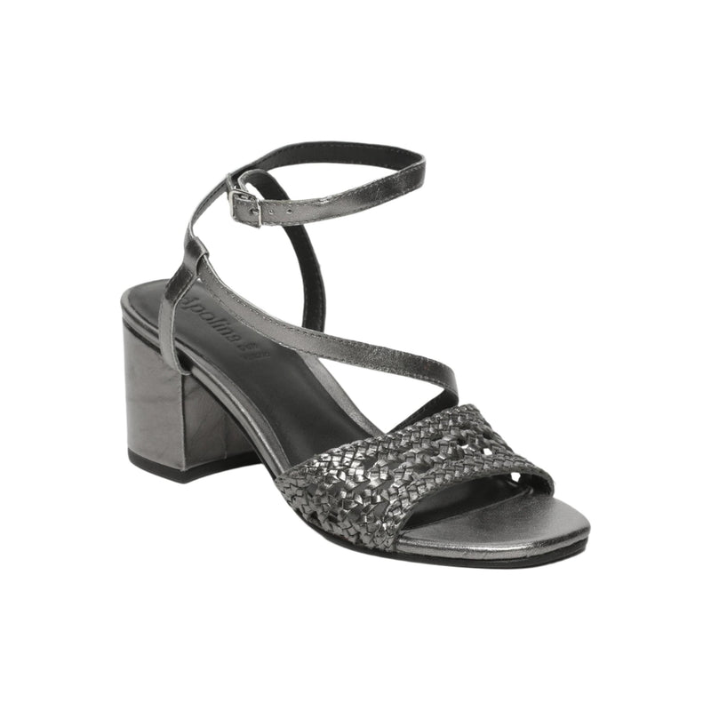 Sandalias de tacón Mykonos - Gris