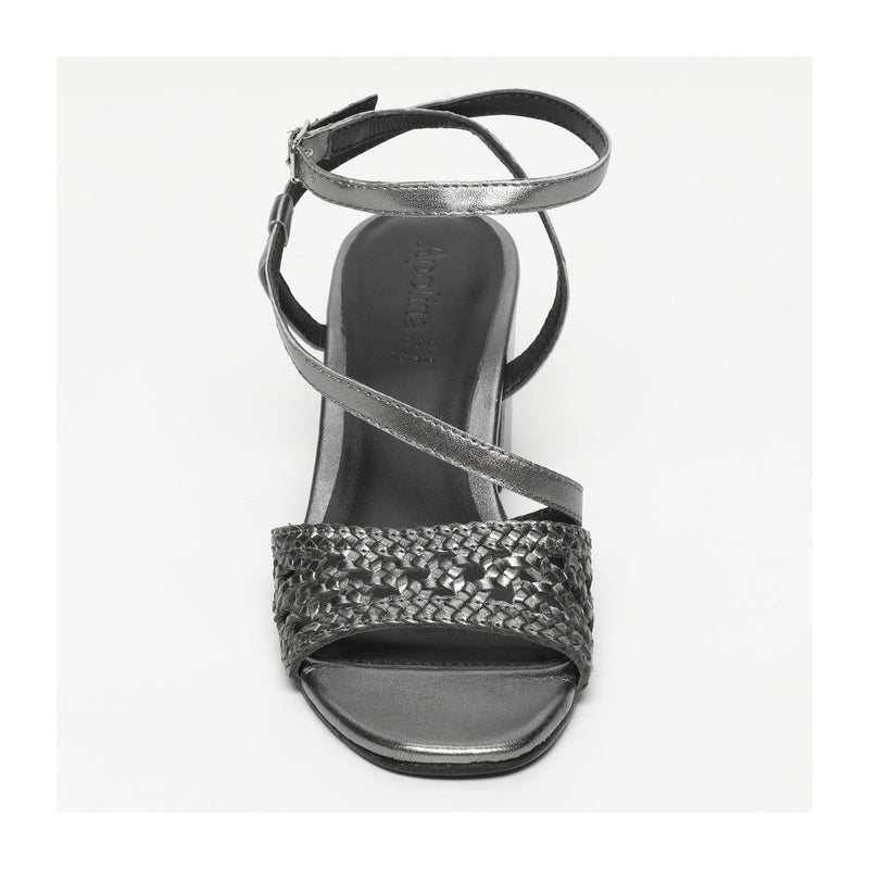 Sandalias de tacón Mykonos - Gris