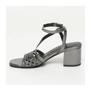 Sandalias de tacón Mykonos - Gris
