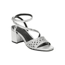 Sandalias de tacón Mykonos - Plata