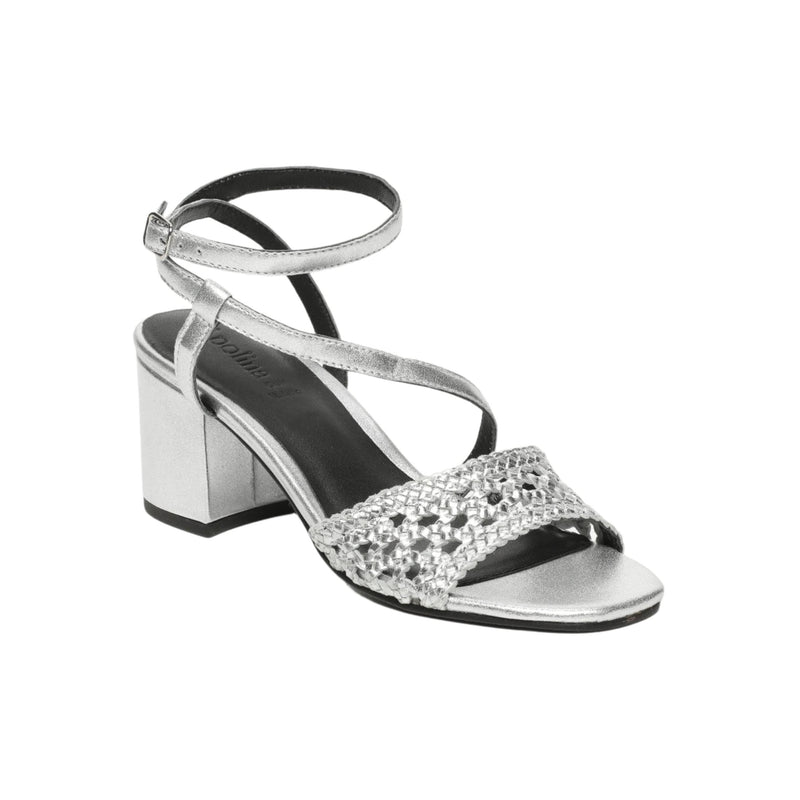 Sandalias de tacón Mykonos - Plata