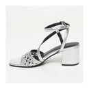 Sandalias de tacón Mykonos - Plata