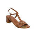 Sandalias De Tacón Gioia - Marrón