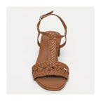 Sandalias De Tacón Gioia - Marrón