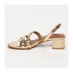 Sandalias De Tacón Saranda - Dorado