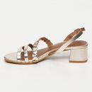 Apolina - Sandales A Talon Saranda - Doré