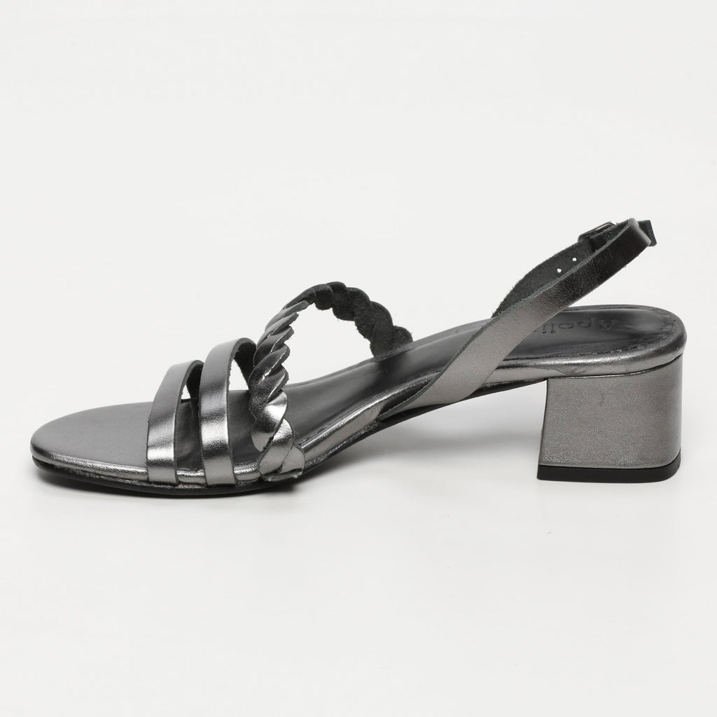 Apolina - Heeled Sandals Saranda - Grey