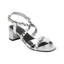 Apolina - Sandales A Talon Janina - Argent