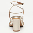 Apolina - Sandales A Talon Yana - Doré