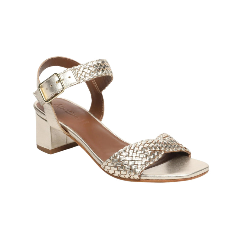 Apolina - Mostar Heeled Sandals - Gold