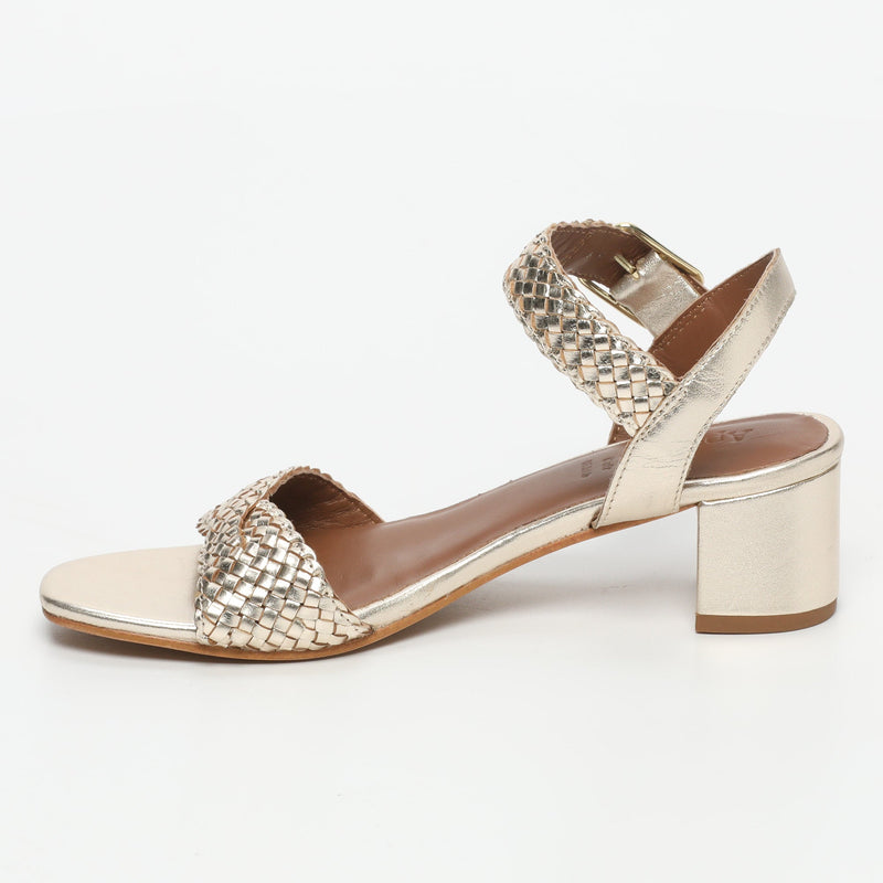 Apolina - Mostar Heeled Sandals - Gold