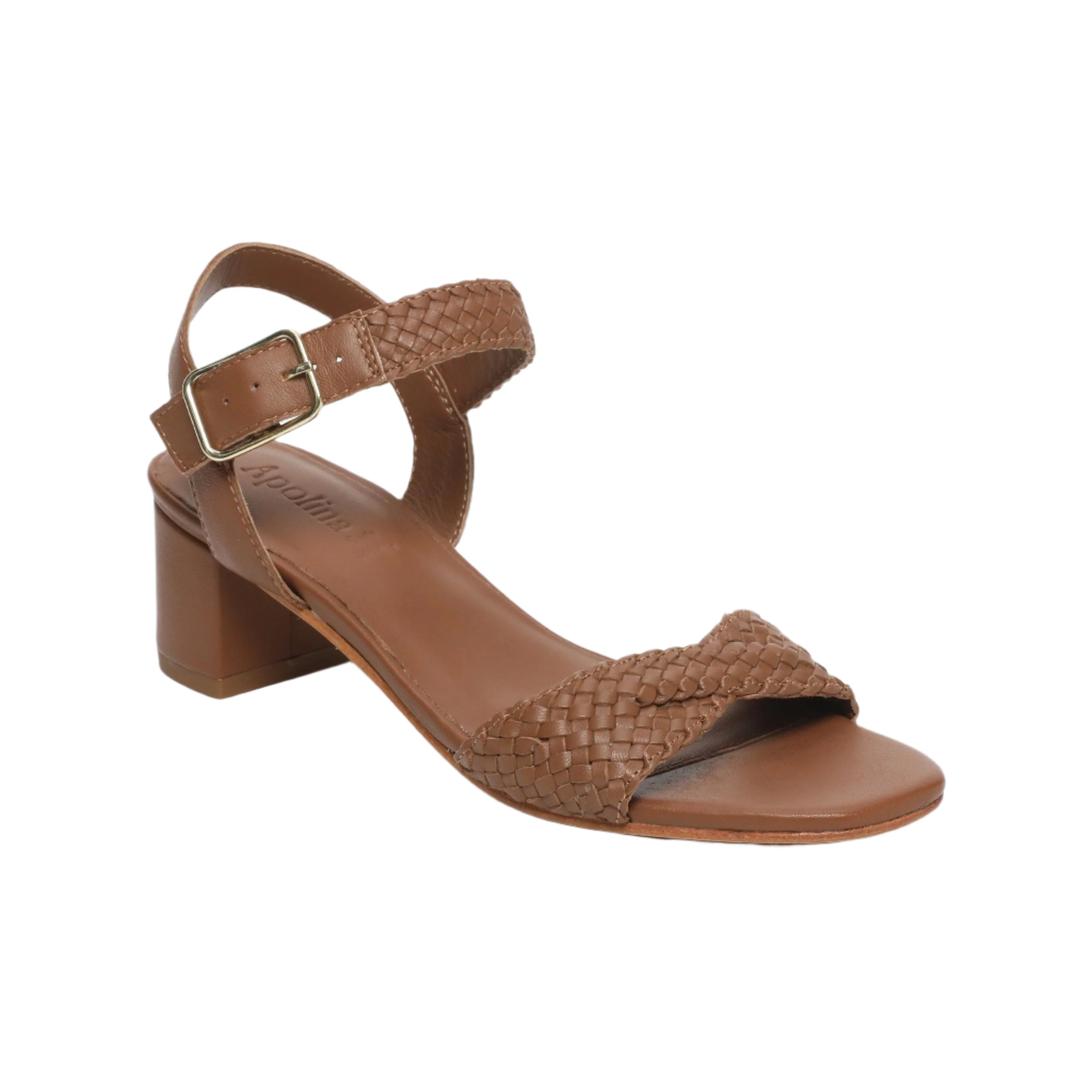 Apolina - Heeled Sandals Mostar - Brown