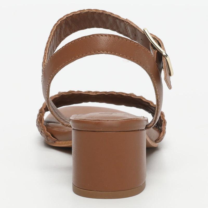 Apolina - Sandales A Talon Mostar - Marron