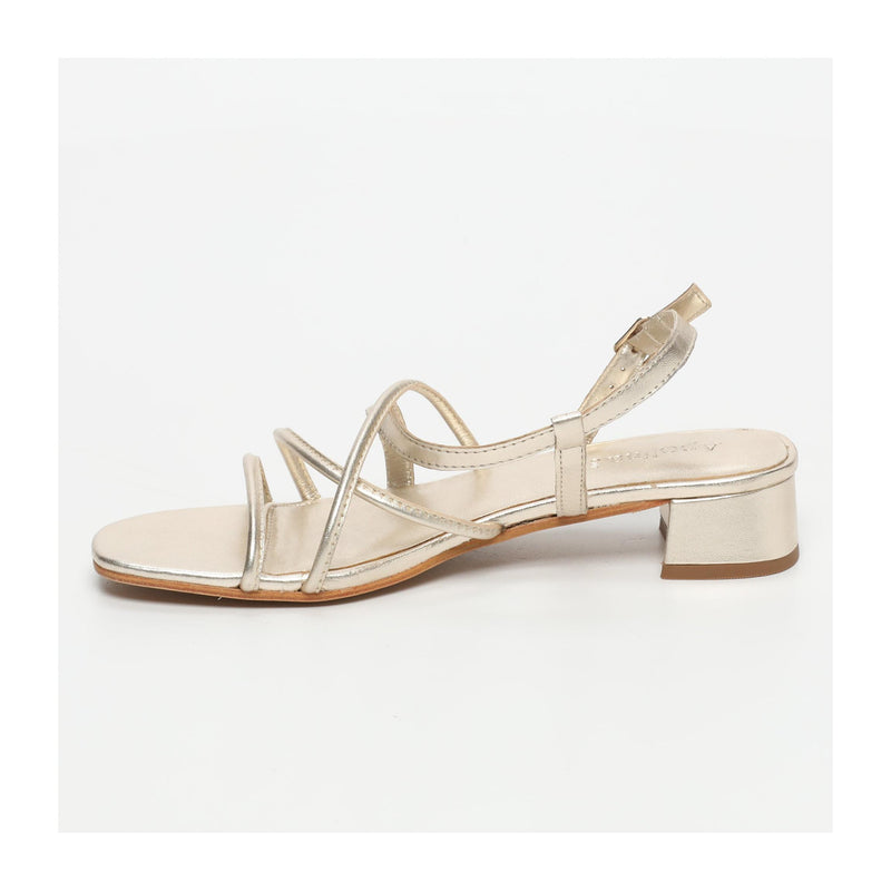 Sandalias de tacón Agonda - Dorado