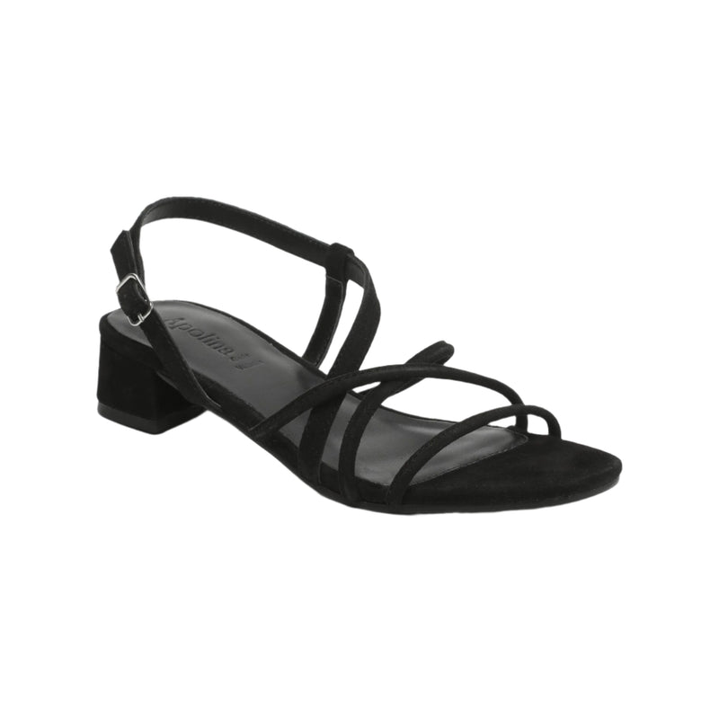 Apolina - Sandales A Talon Agonda - Noir