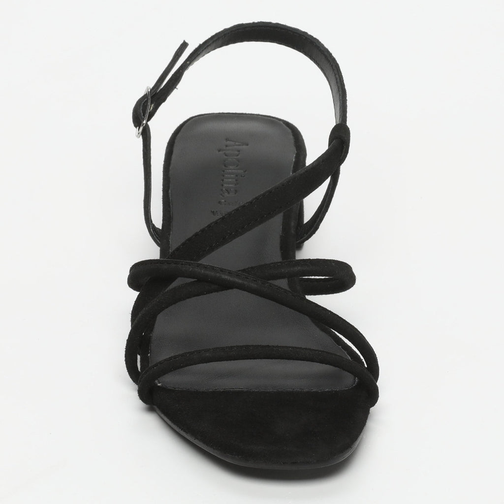 Apolina - Sandales A Talon Agonda - Noir