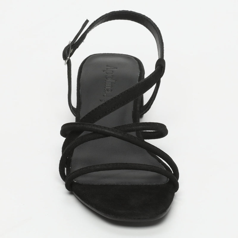 Apolina - Sandalias de tacón Agonda - Negro