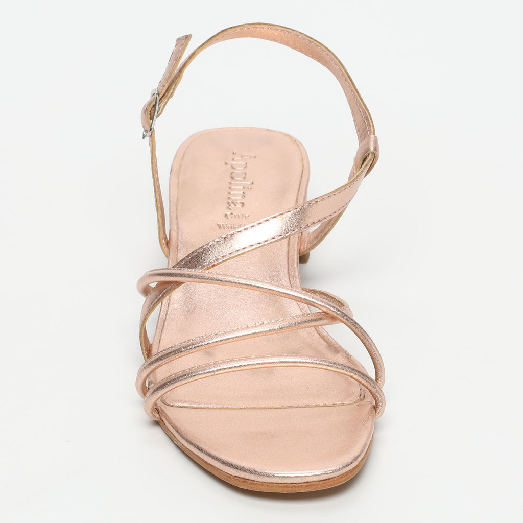 Apolina - Heeled Sandals Agonda - Pink
