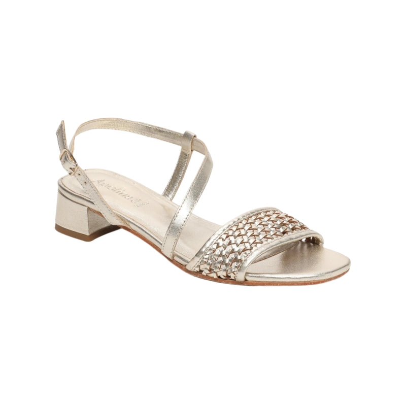 Apolina - Sandales A Talon Ronda - Doré