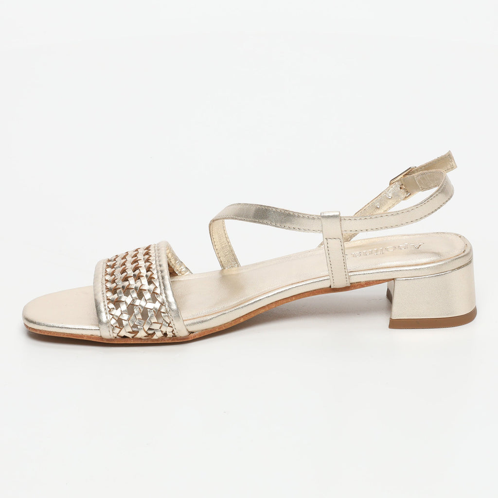 Apolina - Heeled Sandals Ronda - Gold