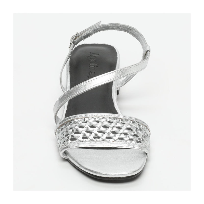Sandalias de tacón Ronda - Plata