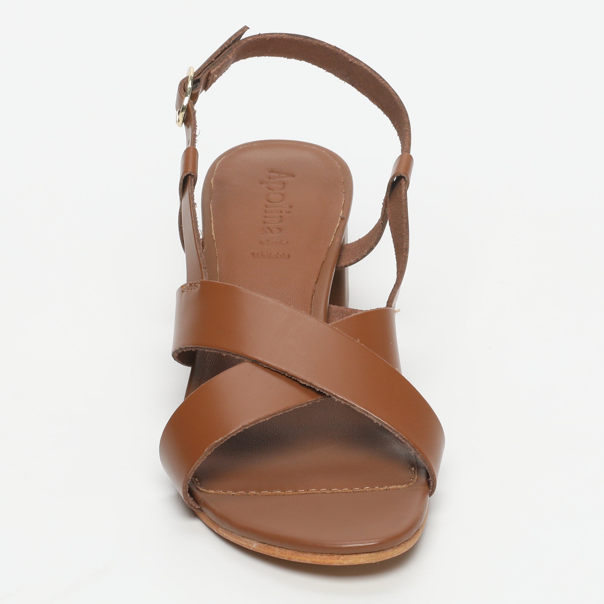 Apolina - Heeled Sandals Eze - Brown