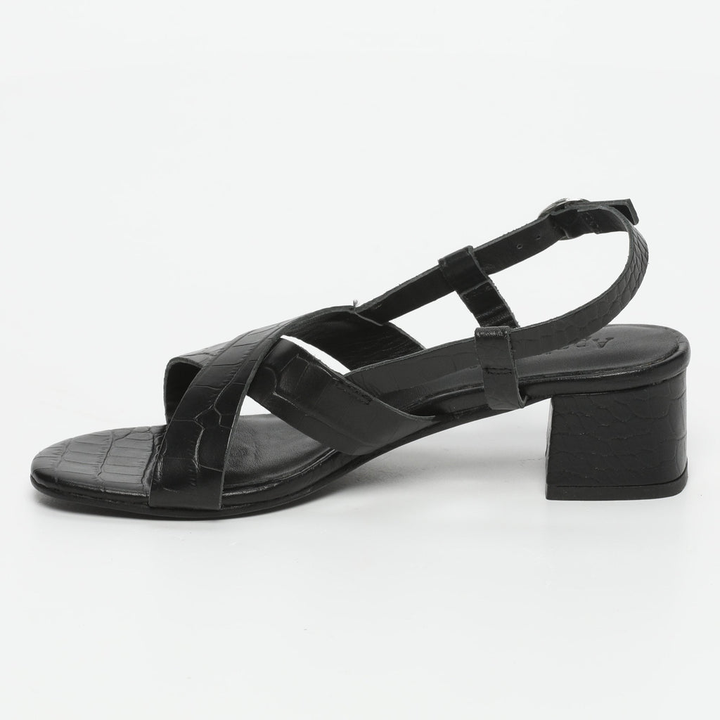 Apolina - Heeled Sandals Eze - Patterned