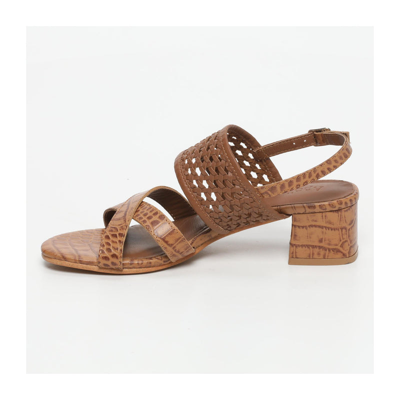 Sandalias de tacón Dinant - Marrón