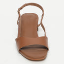 Apolina - Sandales A Talon Sintra - Marron