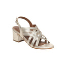 Carasona Heeled Sandals - Gold