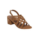 Sandalias de tacón Carasona - Marrón