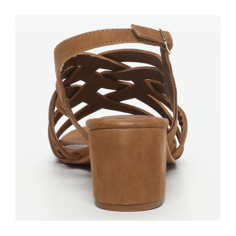 Sandalias de tacón Carasona - Marrón