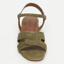 Apolina - Matera Heeled Sandals - Green