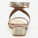 Apolina - Tenby Low Heel Sandals - Gold
