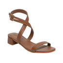 Apolina - Sandales Talons Bas Tenby - Marron