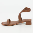 Apolina - Tenby Low Heel Sandals - Brown