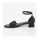 Sandalias Varenna de tacón bajo - Negro