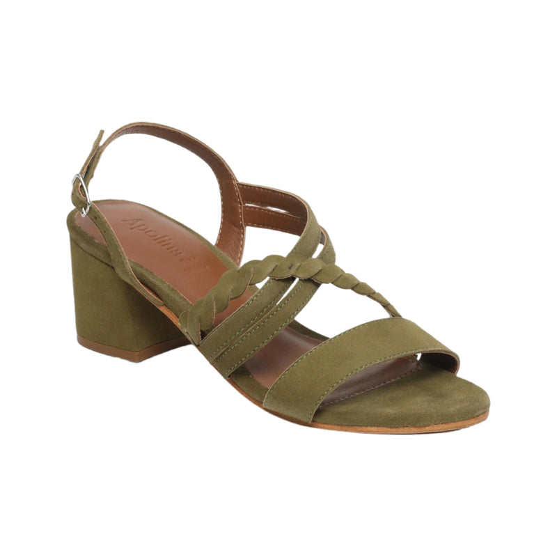 Apolina - Sandales Talons Haut Alacati - Vert