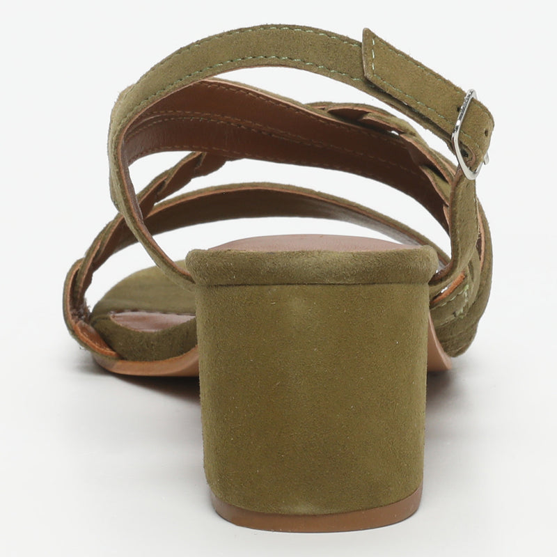 Apolina - Sandales Talons Haut Alacati - Vert