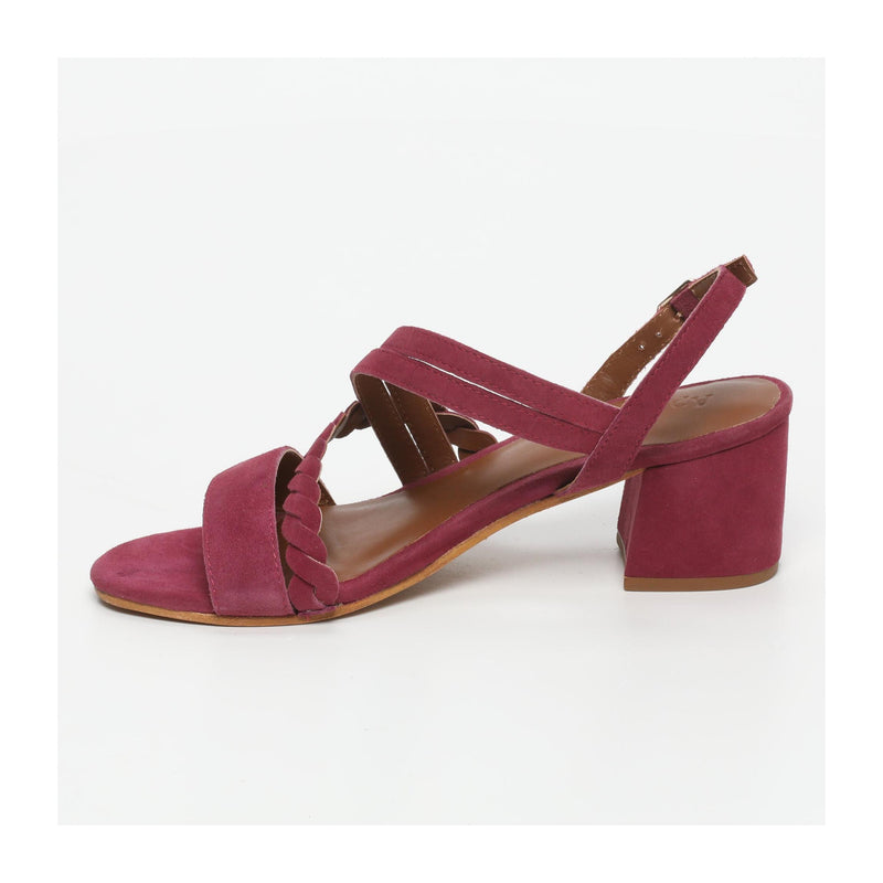 Alacati High Heel Sandals - Purple