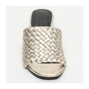 Bibury Mid Heel Sandals - Gold
