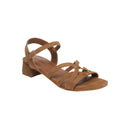 Korcula Low Heel Sandals - Brown