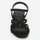 Apolina - Sandales Talons Bas Korcula - Noir