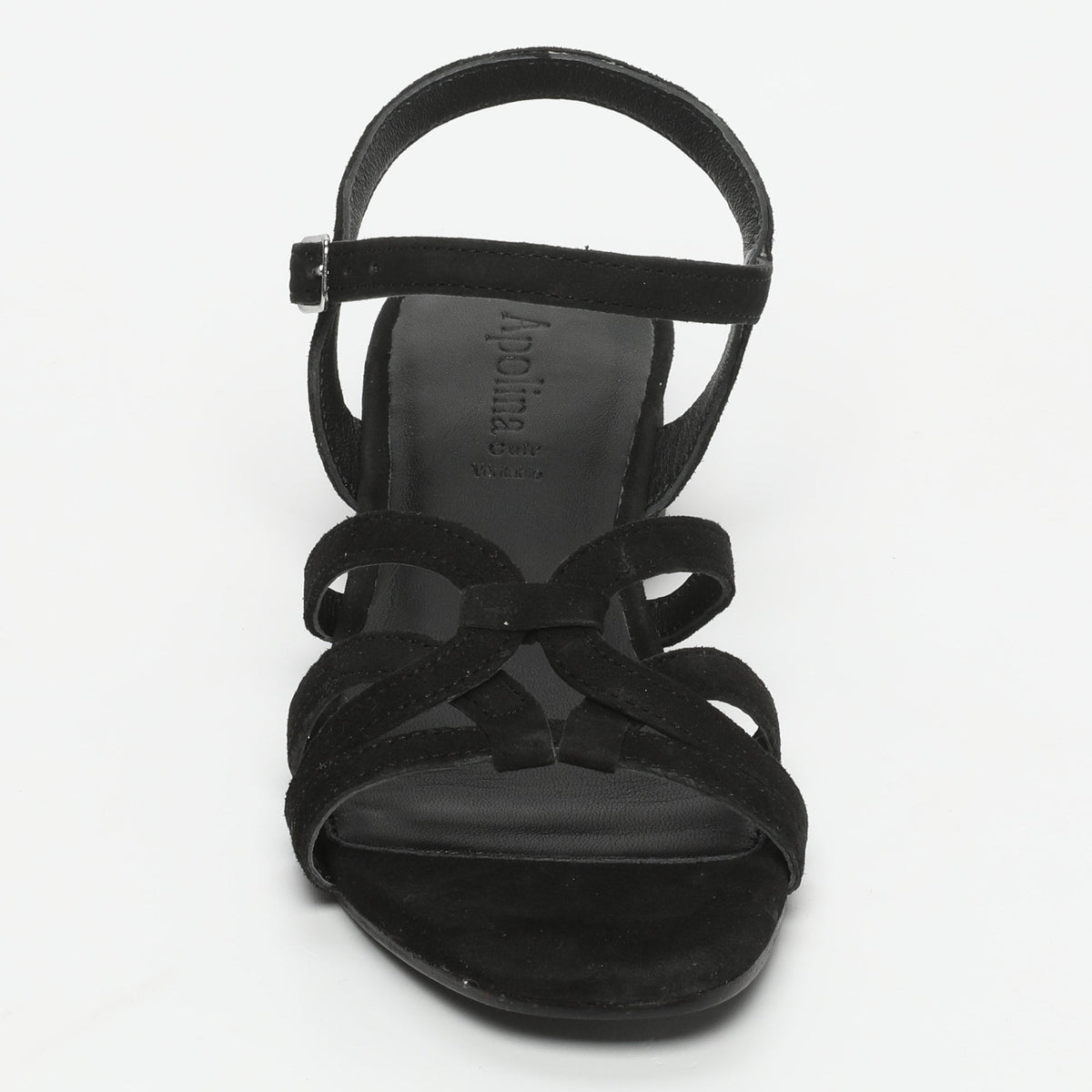 Apolina - Low Heel Sandals Korcula - Black