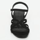 Apolina - Korcula Low Heel Sandals - Black