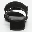 Apolina - Sandales Talons Bas Korcula - Noir